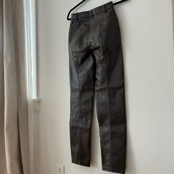 ARITZIA - Wilfred Rebel Pant - Rich Mocha Brown - 00 - Picture 2 of 2